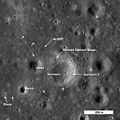 Il sito d'atterraggio dell'Apollo 12 e di Surveyor 3