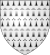 Kärppä heraldisena kuviona Bretagnen vaakunassa