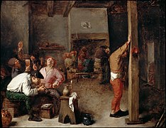 Brouwer, Adriaen - Interior of a Tavern - Google Art Project.jpg