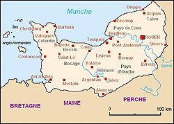Location of Normandija