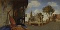 A view of Delft, exploring an exaggerated perspective, 1652