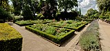 Flowerbeds in a formal garden