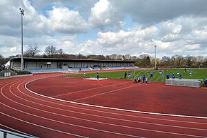 Das Jahnstadion im März 2020