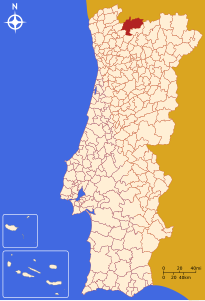 Montalegre – Localizzazione