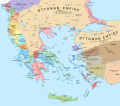 Southern Balkans and Aegean littoral in 1410