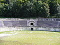 English: Reconstructed roman amphitheater