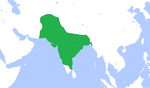 پهناوری امپراتوری گورکانی هند