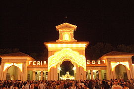 Feria de Albacete, que recibe anualmente más de dos millones de visitantes[141]​