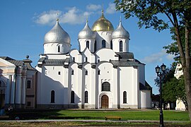 La catedral de Santa Sofía de Nóvgorod (1045-1050)