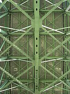 Underside of Jose P. Rizal Bridge