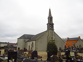 The church in Saint-Derrien