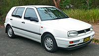 Golf III (Typ 1H) (1991–1997; Variant: 1993–1999, Cabrio: 1993–2002)