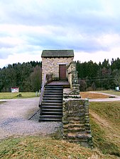 Il camminamento del forte di Welzheim