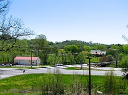 Beechgrove, viewed from the Beech Grove Confederate Cemetery