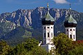 Kloster Benediktbeuern und die Benediktenwand