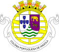 La blazono dum la portugala kolonia erao (1935-1951)