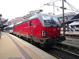 EB 3209 at Copenhagen Central Station.