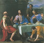 Les disciples d'Emmaüs de Philippe de Champaigne o Jean-Baptiste.