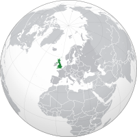 EU-United Kingdom (orthographic projection)