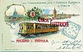 ferrovia elettrica Milano-Monza 1899