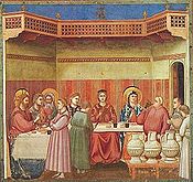 Marriage at Cana, Giotto.
