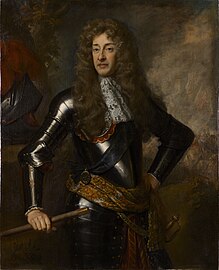 Portrait of James II by Godfrey Kneller, 1683, in the British Embassy in The Hague