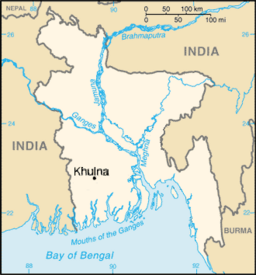 Khulna i Bangladesh.