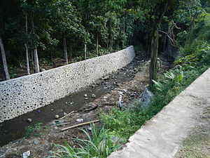 Revetment along Oples River (Liliw, Laguna)