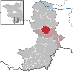 Läget för kommunen Luckaitztal i Landkreis Oberspreewald-Lausitz