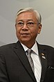 Htin Kyaw op 19 mei 2016 geboren op 20 juli 1946