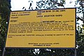 Signage in front of the Enchey Monastery in Gangtok