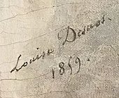 signature de Louise Adélaïde Desnos