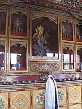 Interior do templo de Tara