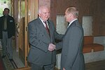 Thumbnail for File:Vladimir Putin with Eduard Shevardnadze-2.jpg