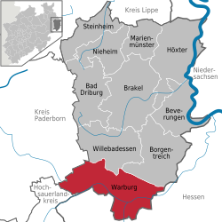 Warburg – Mappa