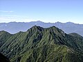 Mount Gongen, from Mount Aka