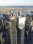 3 and 4 WTC from One World Observatory in 2017