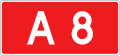 Autostrada A8 shield}}
