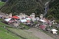 Vista de la aldea