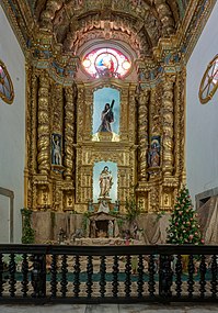 Altar no transepto