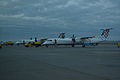 Bombardier Dash 8 Q400 de Croatia Airlines en el Aeropuerto Internacional de Zagreb, Croacia