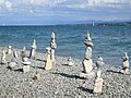 A collection of cairns near Konstanz