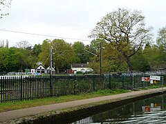 Closed towpath, Worcester ^ Birmingham canal, Edgbaston - geograph.org.uk - 5775353.jpg