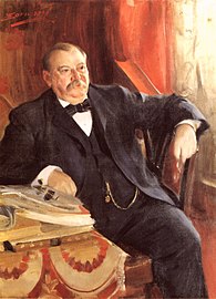 Presidente Grover Cleveland, 1899.