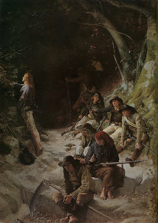 L'imboscata (1883), Cholet, Museo d'arte e storia