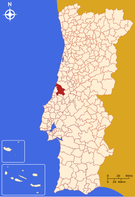 Locatie van Leiria