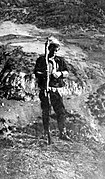 Young Albanian in the upper Reka valley near Debar.