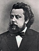 Modest Petrowitsch Mussorgski -  Bild