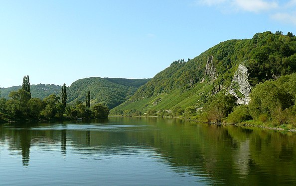 Burg, Moselle, km 99