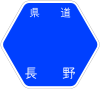長野県道19号標識